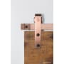 Leatherneck Hardware 142 Premium Series 60 Inch Standard Straight Style Sliding Barn Door Track and Fitting Set New Penny